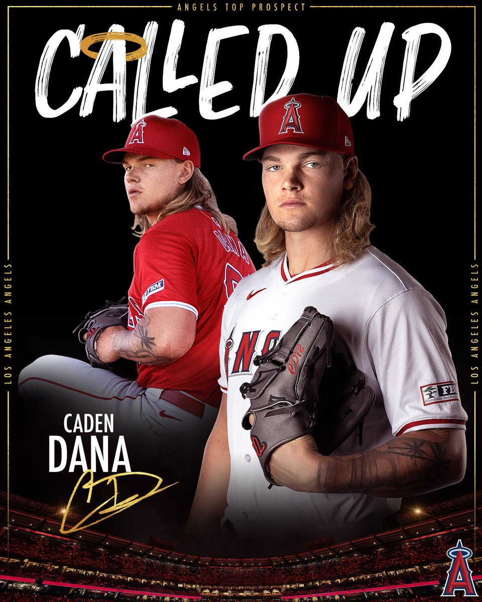 CADEN DANA'S HEADING TO THE SHOW ⬆️

Dana is scheduled to make his MLB Debut this Sunday at Angel Stadium.