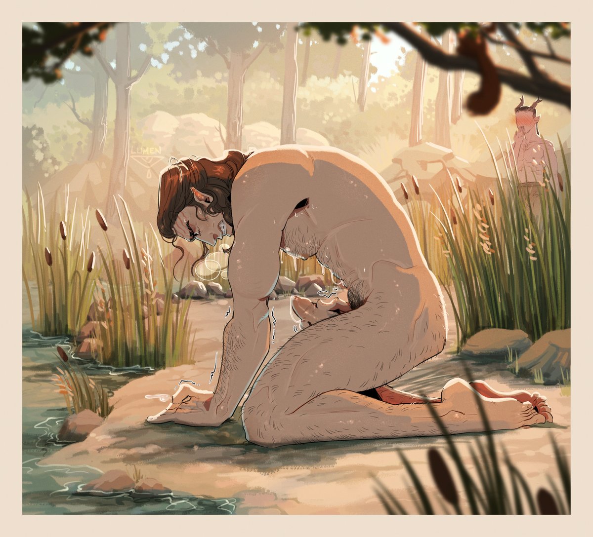 Halsins morning routine