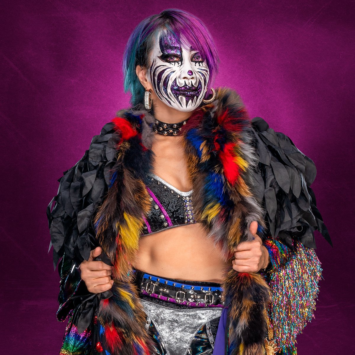 WWE's tweet image. Happy birthday to @WWEAsuka!