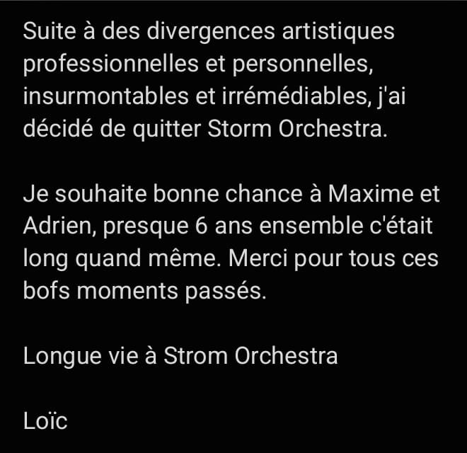 Storm_Orchestra's tweet photo. Drummer drama... https://t.co/LymBzsGZtZ