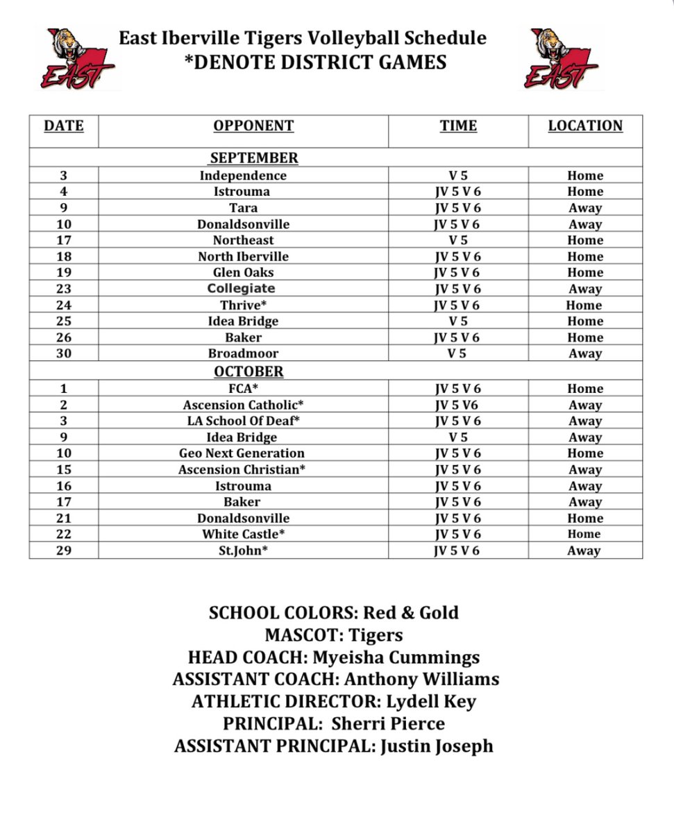 IbervilleSchool's tweet photo. Bump, set, spike, repeat! Are you a fan of volleyball? Let's show some love to our volleyball teams across the district. Please support! #EIHS #NIHS #PHS #WCHS ππ https://t.co/2zIaULI3NM