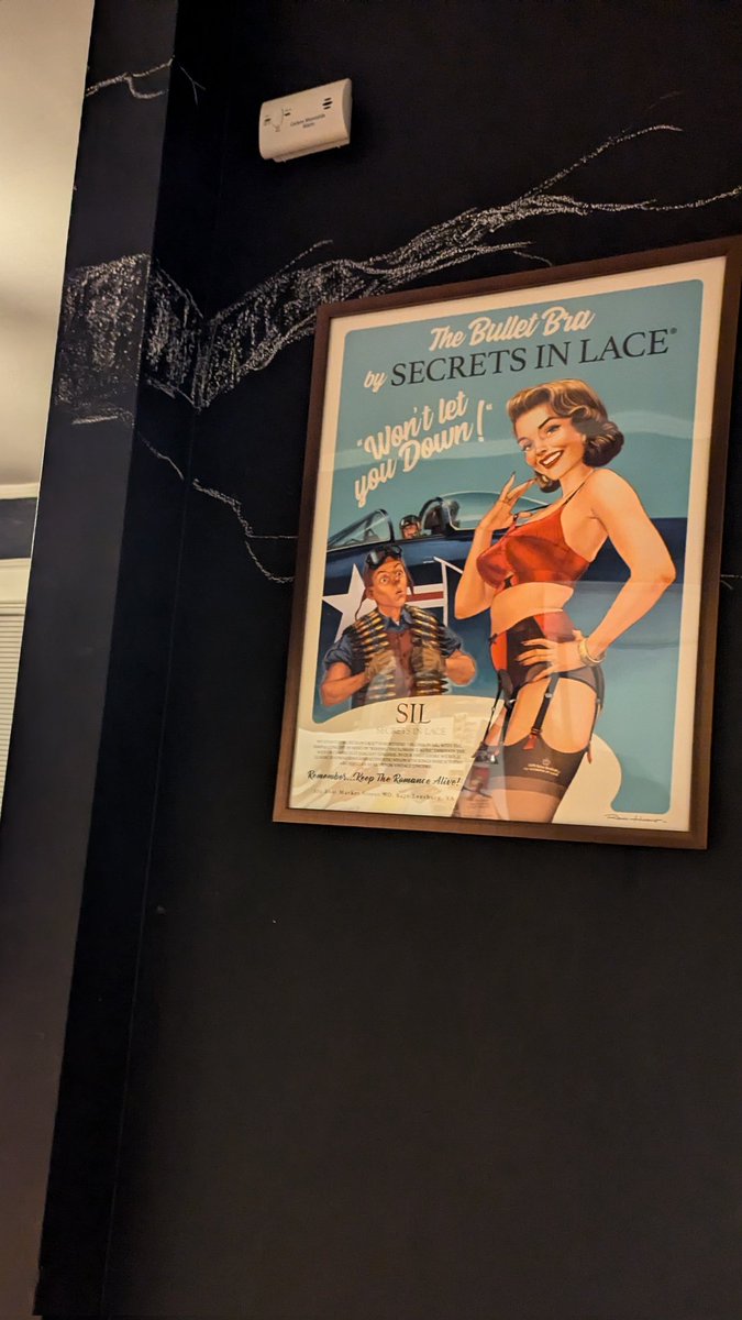 cd_linz's tweet photo. Apparently I've been such a good Secrets in Lace customer that they sent me this poster for free. 😅

And of course I had to frame it right away! https://t.co/mI4mAPFKTc