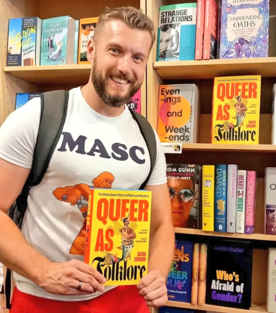 Sacha Coward (@sacha_coward) on Twitter photo Biiiiiig moment for a little queer boy:
I used to walk into <a href="/gaystheword/">Gay's The Word</a> as a teenager, too scared to pick anything up, let alone buy anything.
And now...
My book is on their shelves.
Excuse me whilst I do a cry. X Biiiiiig moment for a little queer boy:
I used to walk into <a href="/gaystheword/">Gay's The Word</a> as a teenager, too scared to pick anything up, let alone buy anything.
And now...
My book is on their shelves.
Excuse me whilst I do a cry. X