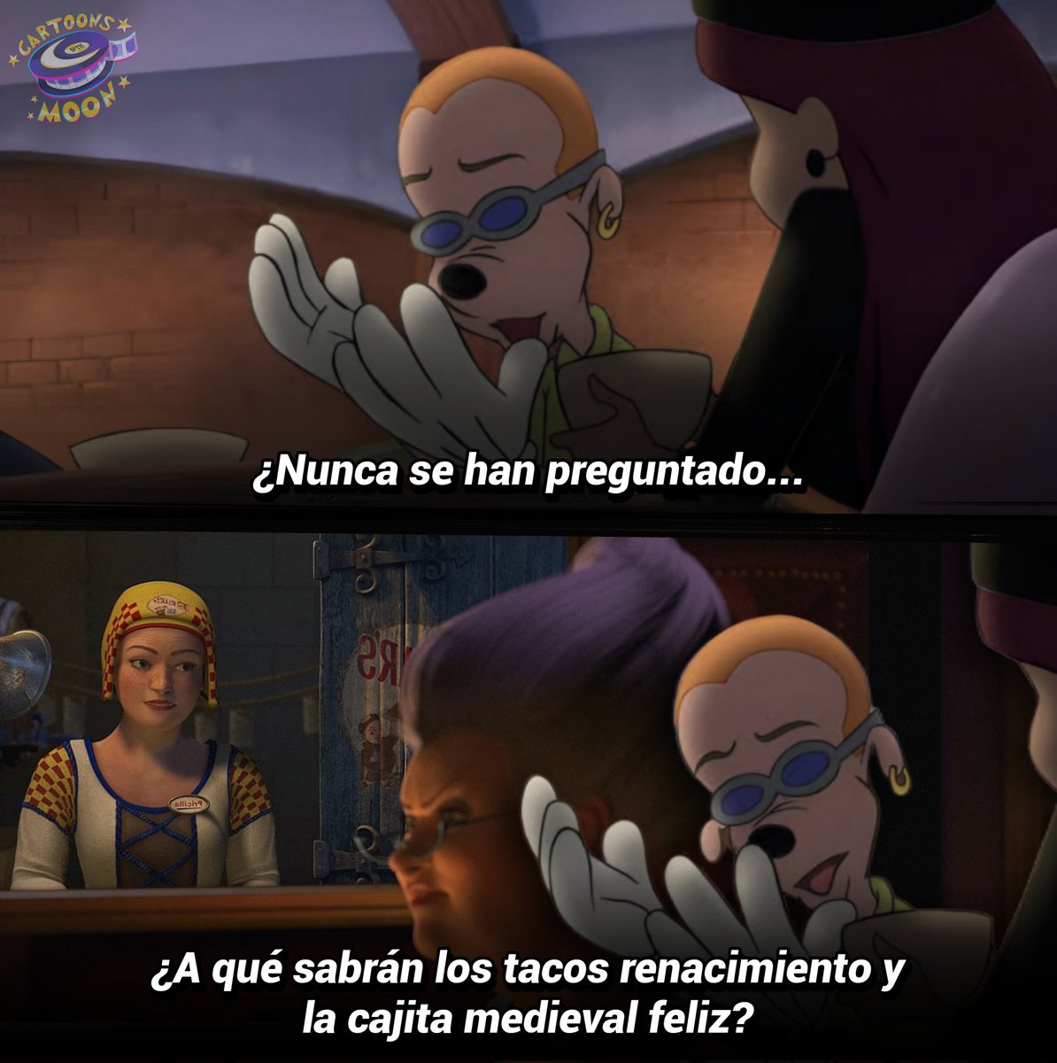 Imposible ver esa escena de Shrek 2 sin que te dé hambre