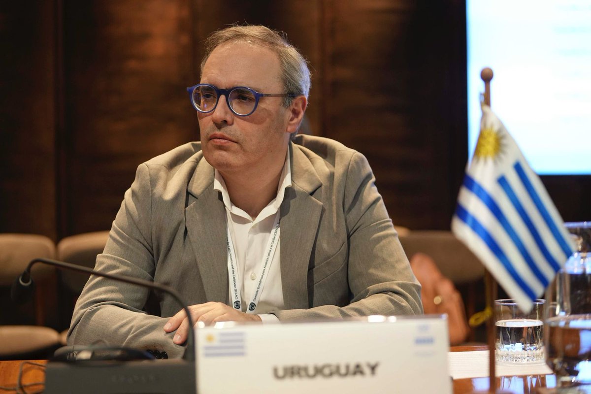 ine_uruguay's tweet photo. El Director @DiegoAboal2  participa  de la 23ª Reunión del Comité Ejecutivo de la Conferencia Estadística de las Américas de la @cepal_onu 
#estadisticas #integracion https://t.co/aa2iejsmJ1