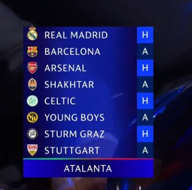 قرعة اتالانتا