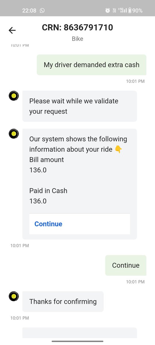 aviralgarg02's tweet photo. A few days ago, I ordered an OLA moto. The fare showed ₹61 initially but ended up at ₹136. The ride history shows ₹61, while the help section lists ₹136. Attached are the invoice and screenshot. Please investigate, @Olacabs @ola_supports https://t.co/57f7uLrOkB