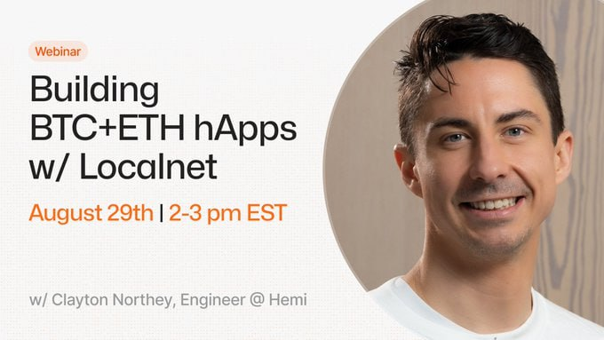 qarus_sha's tweet photo. 🚀 Final Call: Less than 24 hours to our webinar! #Hemi
Make sure to register and set your reminders now! ⤵️
🔗 https://t.co/q9qkB8ycni
#hemi_xyz #WebinarTime #LastChance https://t.co/ZFzGDDPdXz