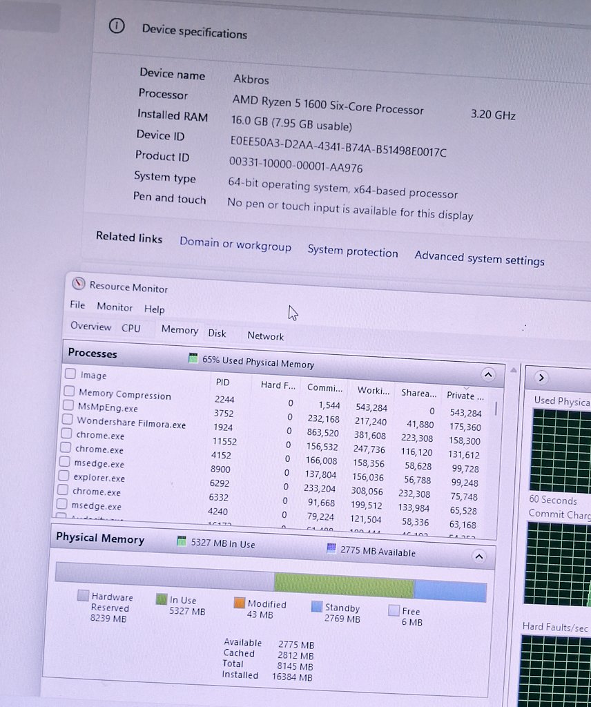 1tsakash's tweet image. I have 16 gb  (2 x8gb sticks) ram installed in my pc, but it&apos;s showing only 8 gb as usable. rest is hardware reserved. anyone have any idea why????

ps: i recently replaced(downgraded). my gpu 

#PCBuilding #ComputerHardware #PCSupport #TechHelp #PCUpgrade #Windows11 #BIOS