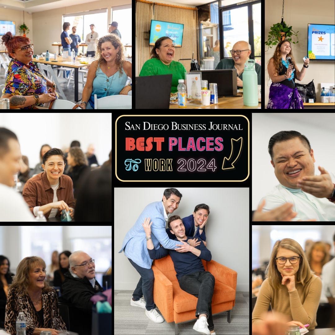 We are excited to share that we've been recognized as one of the San Diego Business Journal's Best Places to Work in 2024! We are honored to be among the many outstanding companies in San Diego that prioritize a thriving workplace culture.

Complete list: buff.ly/4dEgHL5
