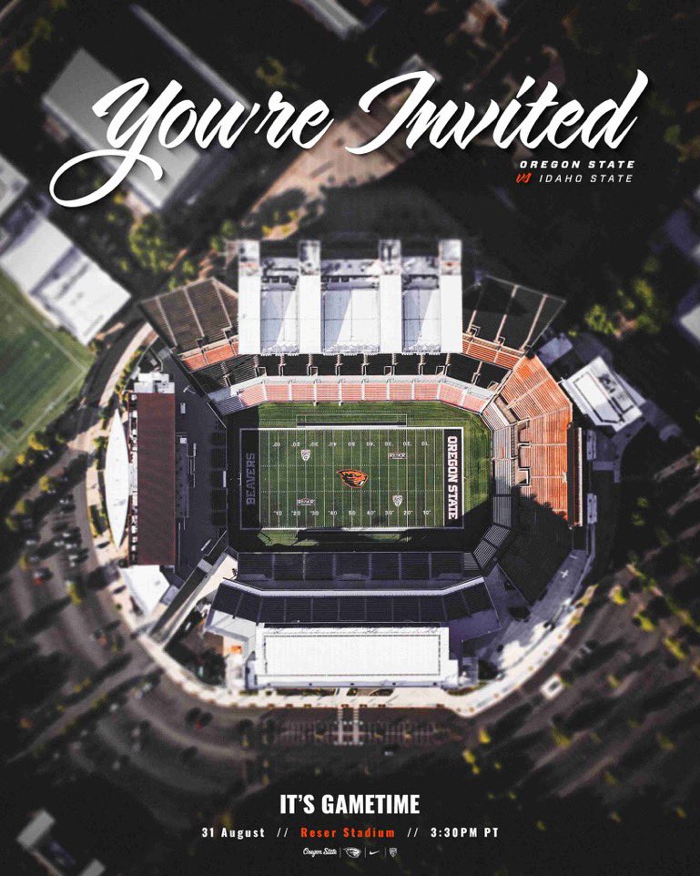 Thank you <a href="/BeaverFootball/">Oregon State Football</a> for the invite!
<a href="/CoachTFord/">Thomas Ford Jr</a>