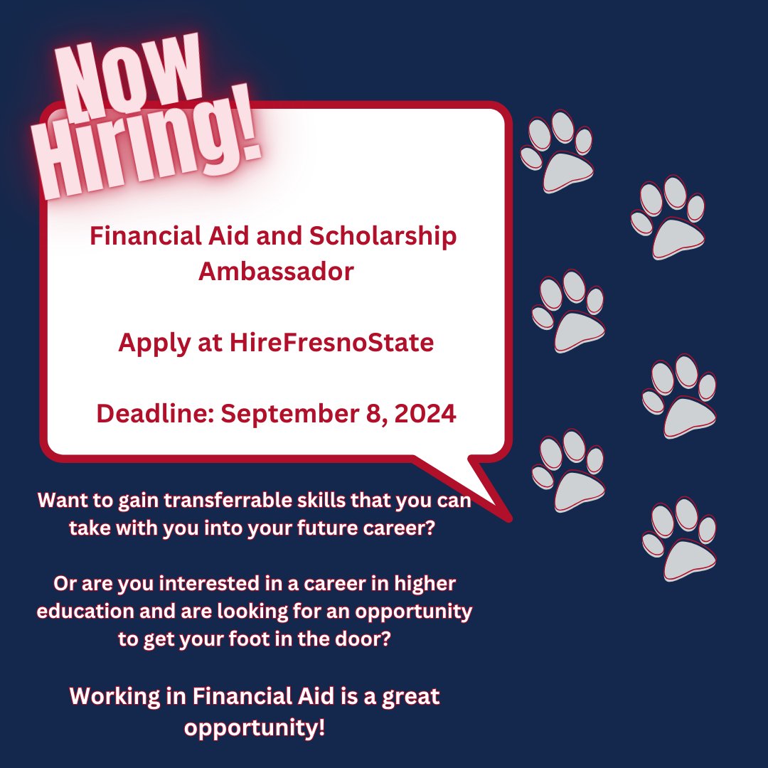 Fresno State Financial Aid and Scholarships tweet media
