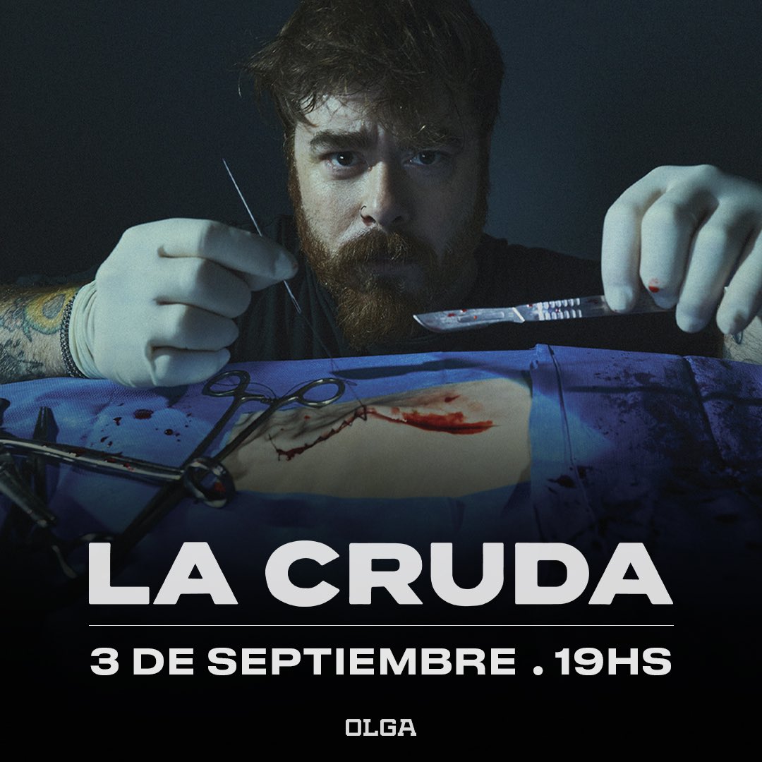 Señoras y señores. Vuelve La Cruda última temporada, y se va a ver en video full cine por <a href="/olgaenvivo/">OLGA</a> en Youtube 🤝🏻🔥