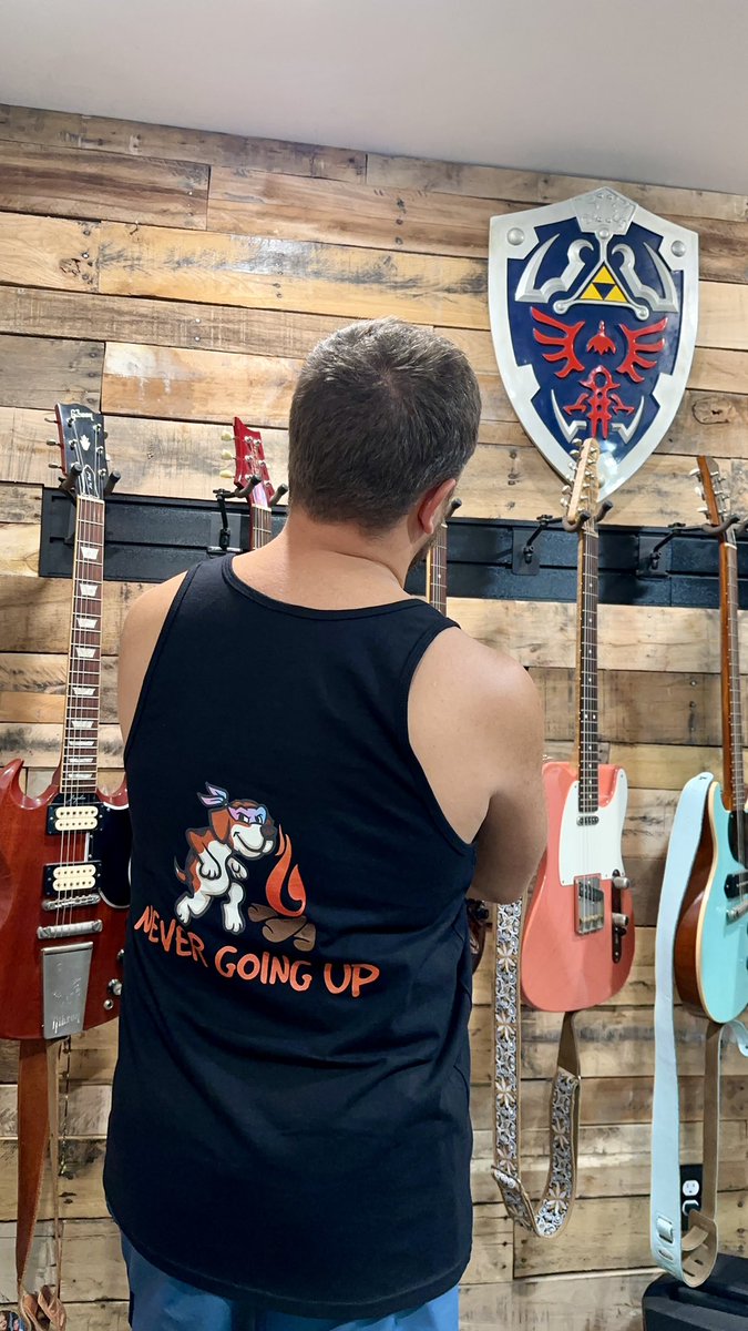 We didn’t give up. We beat jump king. 

To the very vocal team 2 on the back that said “Never going up!” This victory was in spite of you. 

Quiet the external noise, never let go of hope, never give up. Merch disappears from store shelves tonight. 🫡