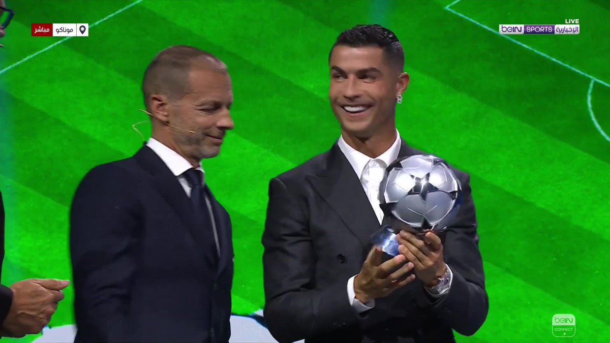 ملك أوروبا وأسطورتها الاولى في التاريخ الحديث يُكرّم كهدافاً لدوري أبطال أوروبا ، كلّ الارقام قابلة للكسر إلا هذا الرقم ، سيبقى عصياً على الجميع.