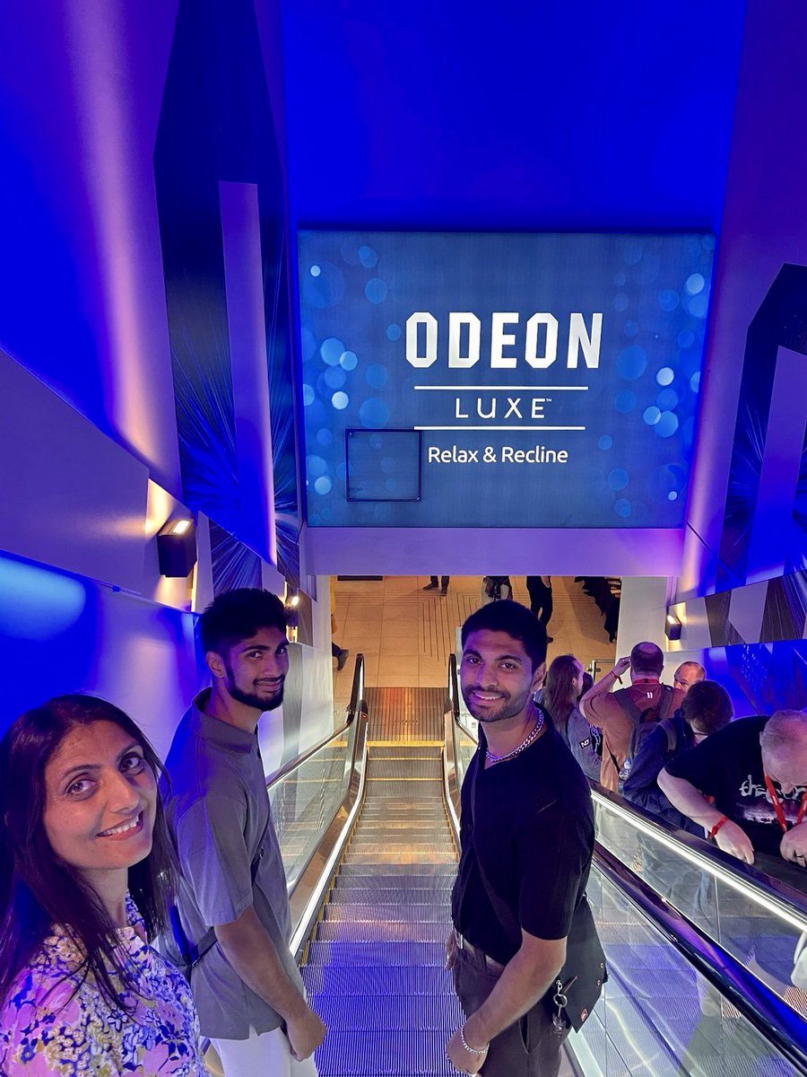 Surreal seeing my name on the big screen at Leicester Square in @Frightfest’s screening of Members Club. Grateful to share this milestone with my brother, who I sparked for. Nothing quite like watching a film you worked on in a packed cinema with your family. #frightfest