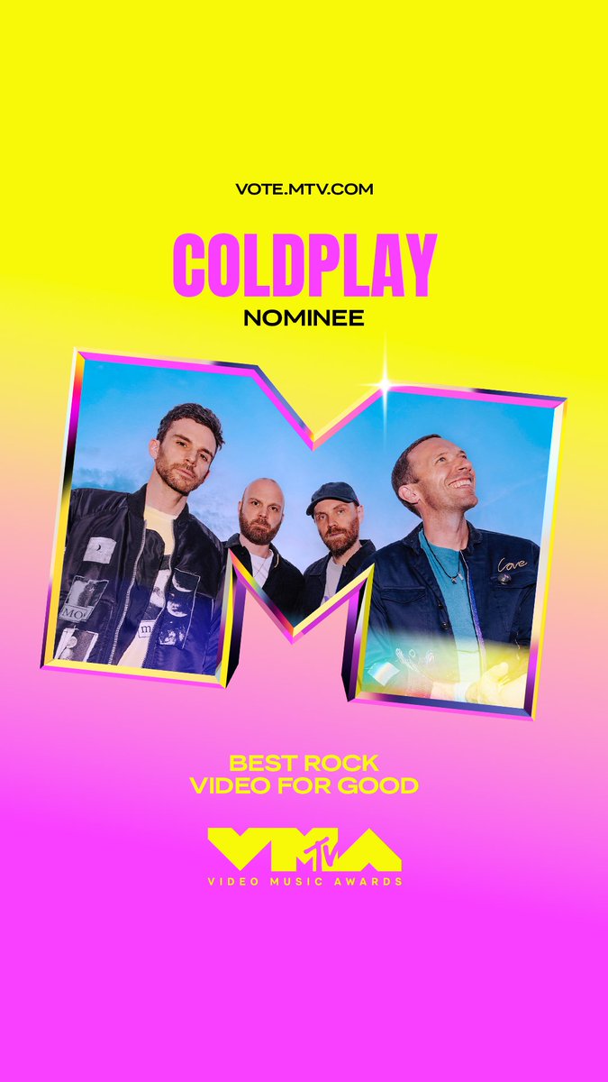 coldplayaccess's tweet image. IT IS #VMA POWER HOUR, ALL VOTES GET DOUBLED!

Tomorrow is the last voting day, so make it count today!

👉 Vote for @coldplay for Best Rock and Video for Good.

👉 Vote for #JUNGKOOK for Best K-Pop and Best Collaboration.

🔽 CHECK THE LINK BELOW