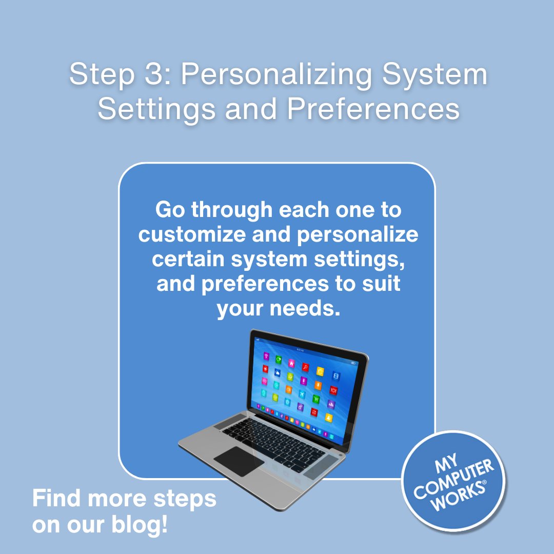 MyCompWorks's tweet image. Have you ever set up a Mac or Windows computer from start to finish? Read this guide for our 9 steps for easy computer setup: mycomputerworks.com/how-to-set-up-……ws-pc-like-a-pro/
Give us a call at 866-942-3947, for help.
#MyComputerWorks #FixMyComputer