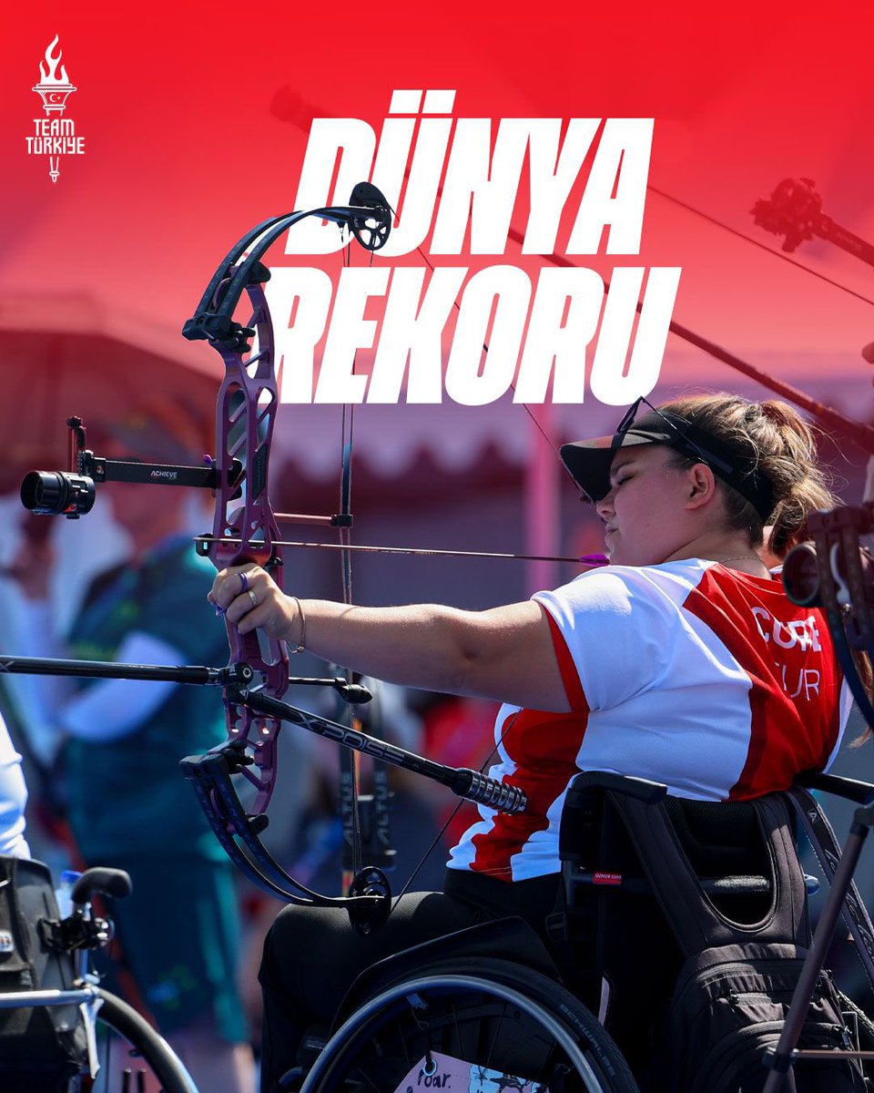 Gururluyuz! 🇹🇷

Paris'te Paralimpik Oyunları'nda makaralı yay sıralama atışlarında dünya rekoru kıran milli sporcumuz Öznur Cüre Girdi'yi yürekten kutluyor, başarılar diliyorum.
