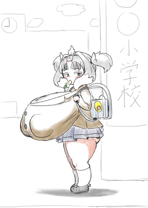 小学生のうちの子 