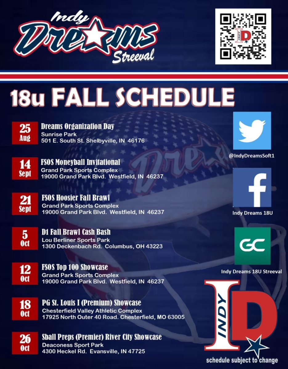 Macie Duvall 2025 (@macieduvall2025) on Twitter photo So ready and excited to get this season started! <a href="/DreamsIndy/">Indy Dreams 18U Streeval</a> <a href="/GSU_Softball_/">Glenville State University Softball</a> <a href="/CoachScoone/">Sara Scoone</a> <a href="/MillerSoftball/">Miller Softball</a> So ready and excited to get this season started! <a href="/DreamsIndy/">Indy Dreams 18U Streeval</a> <a href="/GSU_Softball_/">Glenville State University Softball</a> <a href="/CoachScoone/">Sara Scoone</a> <a href="/MillerSoftball/">Miller Softball</a>