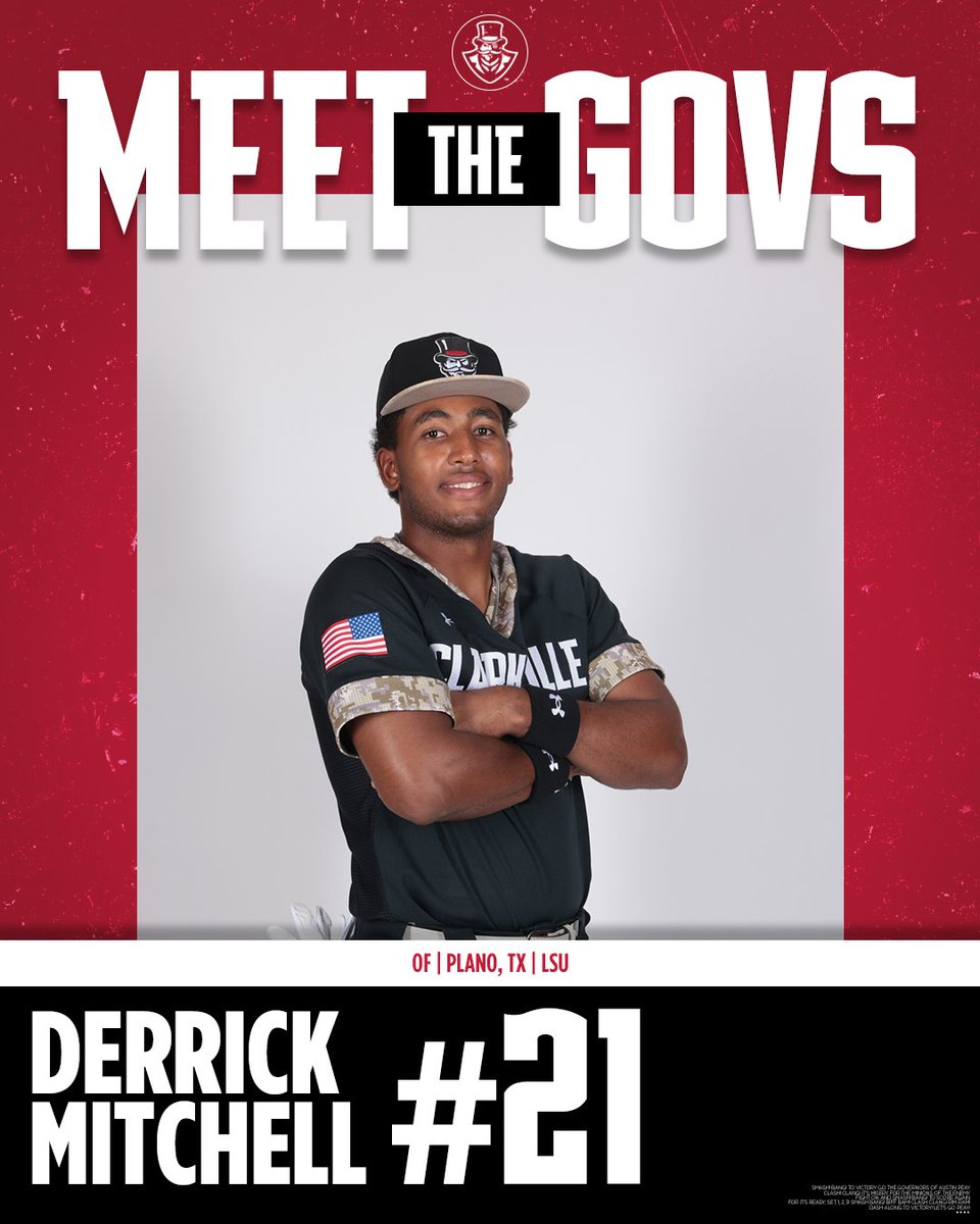 Let's give our Texas native, <a href="/derrickam04/">Derrick Mitchell</a>, a warm Clarksville welcome!

#LetsGoPeay | #️⃣🅱️🅰️🆖