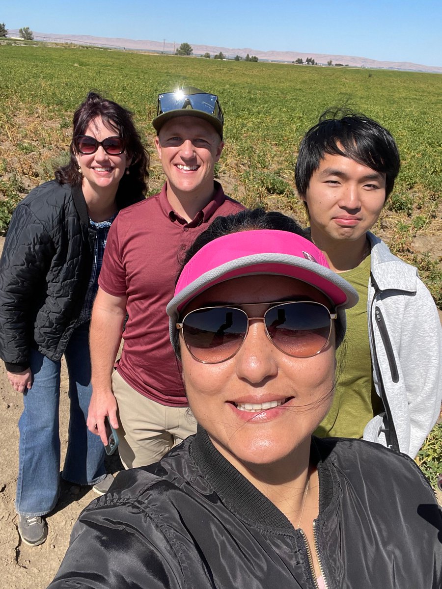 An informative and fun afternoon at the McCain potato field day in Moses Lake.