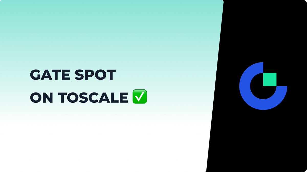 toscale_io's tweet image. Hey, Toscale Fam! @gate_io Integration is LIVE 🤝

Now you can access Gate.io spot market data, including volumes, trading pairs, and new listings, all in one place for your market research! 📊

🔗 Elevate your trading game now: toscale.io/exchanges/gate/

#Toscale…