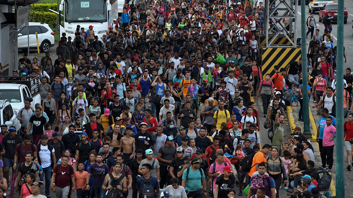 JUST IN: 🇺🇸 United States taxpayers paid $150,000,000,000 in 2023 to support 20 million illegal immigrants in the country.