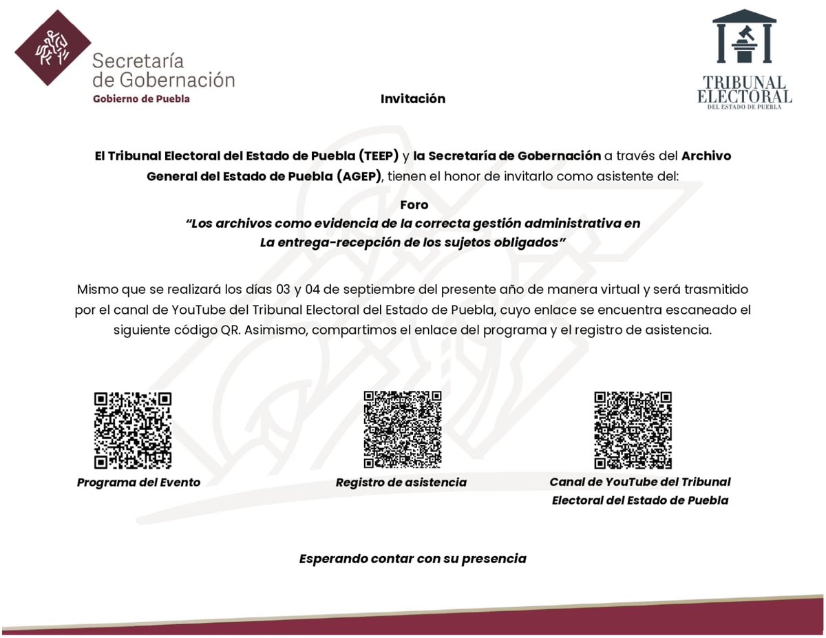 Tribunal Electoral del Estado de Puebla tweet media