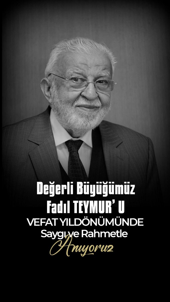 Sevgili babamızın 3. Vefat yıldönümünde saygı ve özlemle anıyoruz. Mekanı cennet olsun.