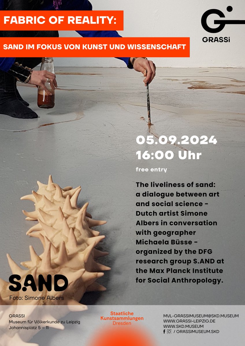 How does art with and on sand help countering anthropocentric worldviews that reduce minerals to resources and dead matter? Find out next week, when we talk with Simone Albers, Dutch artist working with sand and other minerals in paintings and installations.