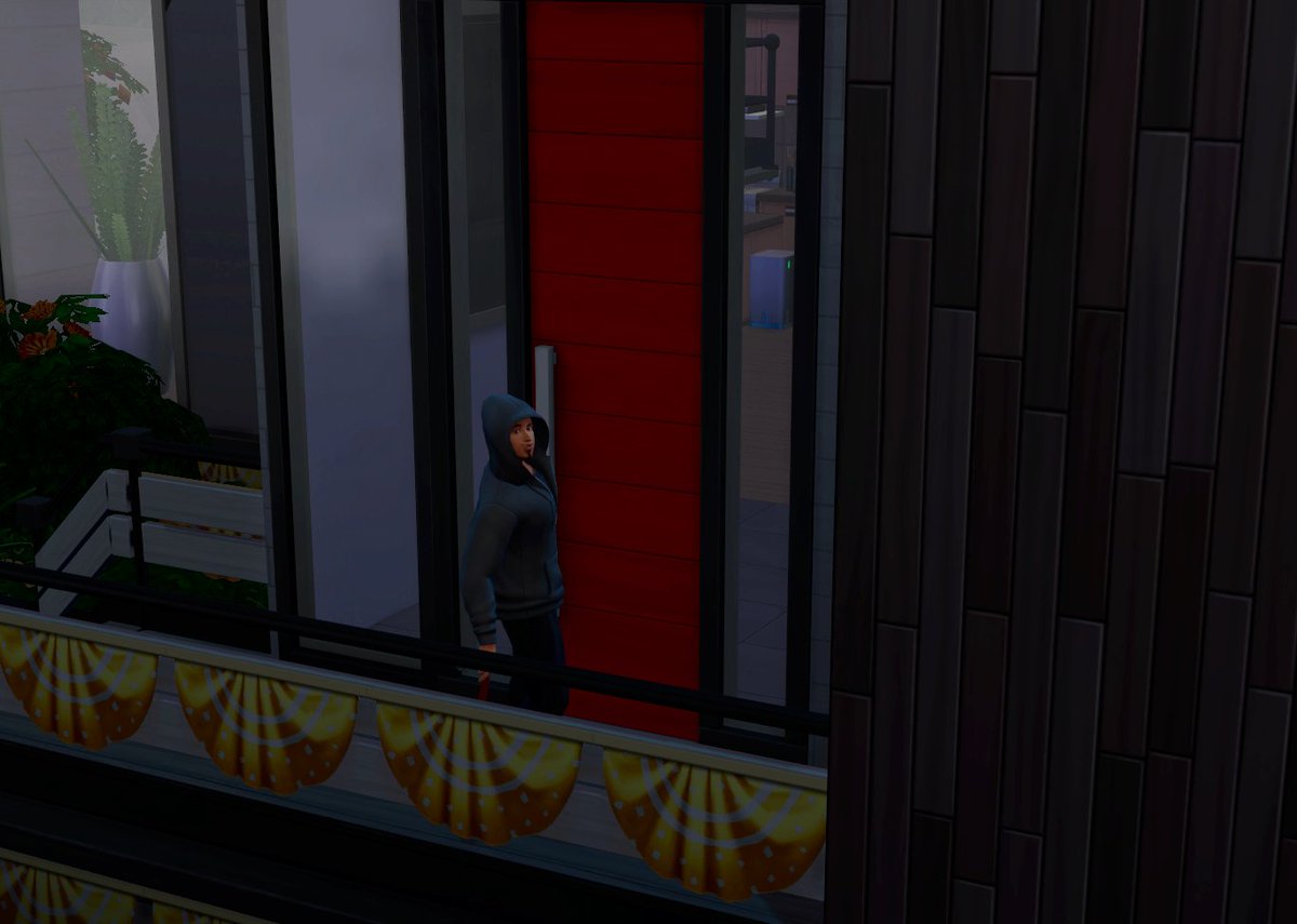 chaoticsimmer's tweet image. Nico had a really fun work from home assignment this time. And he was clearly breaking in to take down those autumn decorations that were still there in the spring