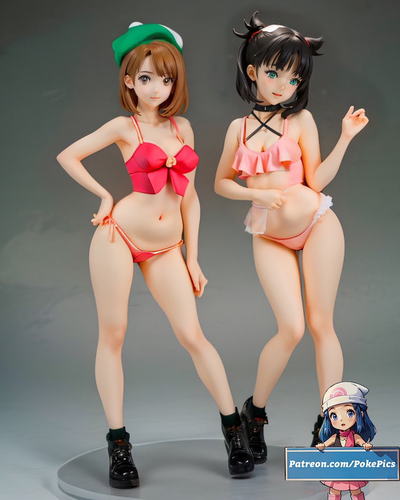 PokePicsX's tweet photo. Gloria x Marnie 💕
Need someone to make these figures ASAP!
.
#gloriapokemon #marniepokemon #aiart #aifigure #animefigure #pokemonswordshield #galar #pokegirls #teamyell #pokepics #pokemonswordandshield #galarregion #gen8pokemon https://t.co/DX633rbtZG