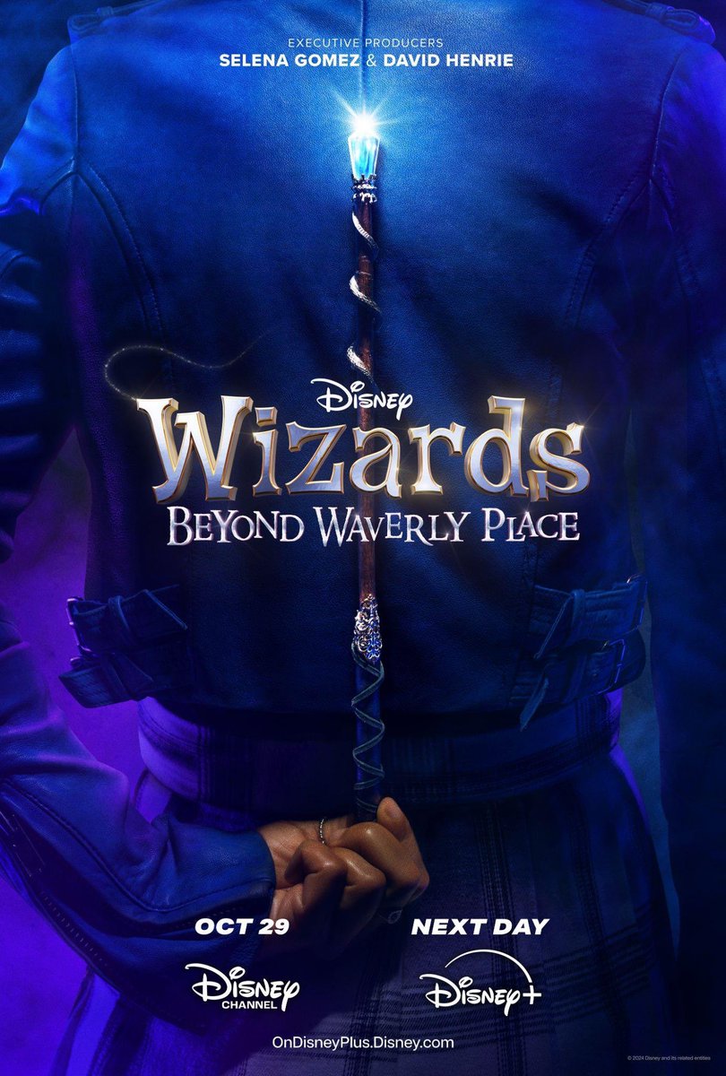 PopBase's tweet image. Official poster for the ‘Wizards of Waverly Place’ reboot sequel series.