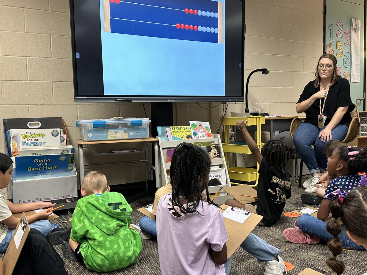 Ms. Garcia (@lmntarysam) on Twitter photo 1st graders doing a show me activity to practice number rack subitizing skills
🔴 🔴 🔴 🔴 🔴 ⚪️ ⚪️ ⚪️ ⚪️ ⚪️
<a href="/HumbleISD_WPE/">Whispering Pines</a> <a href="/HumbleElemMath/">Humble ISD Elementary Math</a> 1st graders doing a show me activity to practice number rack subitizing skills
🔴 🔴 🔴 🔴 🔴 ⚪️ ⚪️ ⚪️ ⚪️ ⚪️
<a href="/HumbleISD_WPE/">Whispering Pines</a> <a href="/HumbleElemMath/">Humble ISD Elementary Math</a>