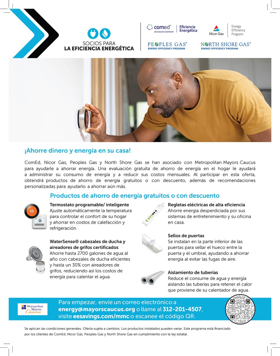 GRCorps's tweet photo. Save money and energy through the Home Energy Savings program. This program offers free home energy assessments, free and discounted energy-saving products, and tips and resources tailored to your needs. Get started with your free assessment by visiting: https://t.co/Vv9v5K5VjJ https://t.co/xcriJiUZXa