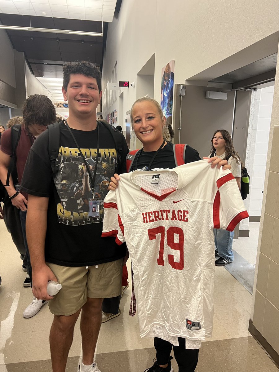 Coach Holt (@coachholt25) on Twitter photo Tomorrow brings back Friday Night Lights and our boys are ready to beat Stephenville! Excited for another year to rep <a href="/_EthanBelcher_/">Ethan Belcher</a> and #79! <a href="/HeritageFtball/">Heritage Football</a> ❤️💙🐆🏈 <a href="/MidloHeritage/">Heritage HS</a> #FIGHT #MOB #GD2BAJ #txhsfb #BoysofFall Tomorrow brings back Friday Night Lights and our boys are ready to beat Stephenville! Excited for another year to rep <a href="/_EthanBelcher_/">Ethan Belcher</a> and #79! <a href="/HeritageFtball/">Heritage Football</a> ❤️💙🐆🏈 <a href="/MidloHeritage/">Heritage HS</a> #FIGHT #MOB #GD2BAJ #txhsfb #BoysofFall