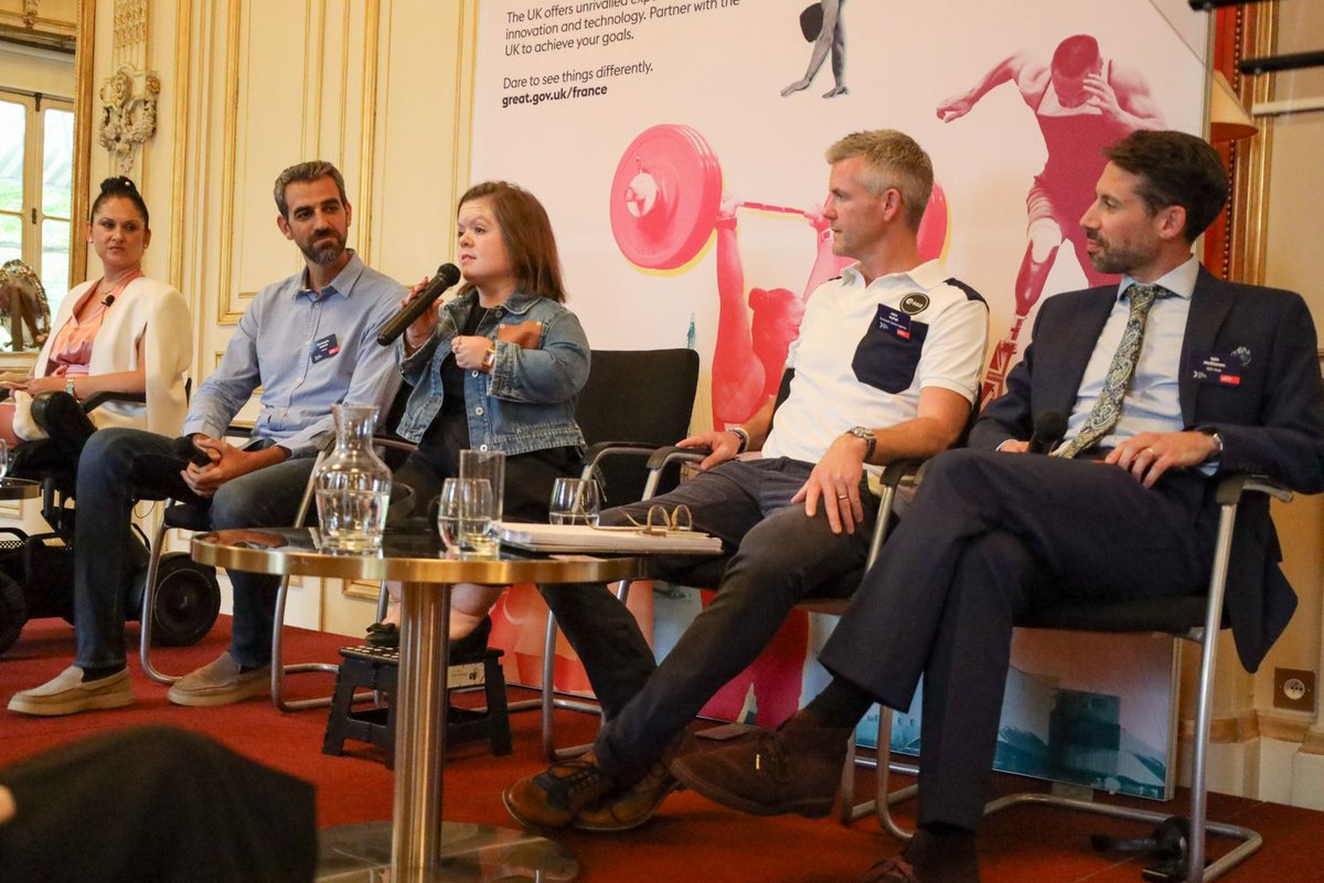Global Disability Innovation Hub 💜 (@gdihub) on Twitter photo Fantastic to hear from <a href="/TheSineadBurke/">Sinéad Burke</a> at our #BeyondSportParis reception in Paris.
"System chance will happen when disabled people are fashion designers"
#ParisParalympics #Paris2024 #AT2030 <a href="/TiltingTheLens/">Tilting the Lens</a> Fantastic to hear from <a href="/TheSineadBurke/">Sinéad Burke</a> at our #BeyondSportParis reception in Paris.
"System chance will happen when disabled people are fashion designers"
#ParisParalympics #Paris2024 #AT2030 <a href="/TiltingTheLens/">Tilting the Lens</a>