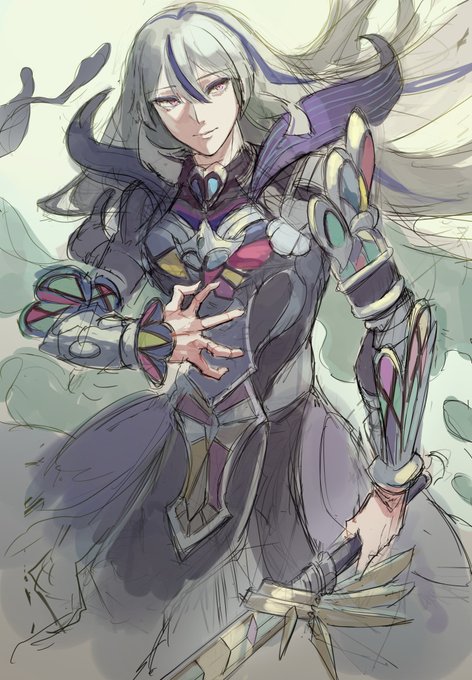 レイノハートに剣を持たせてみたかった。他のティアラメンツとうまくやっている世界線で、シェイレーンから借りた、とか。 