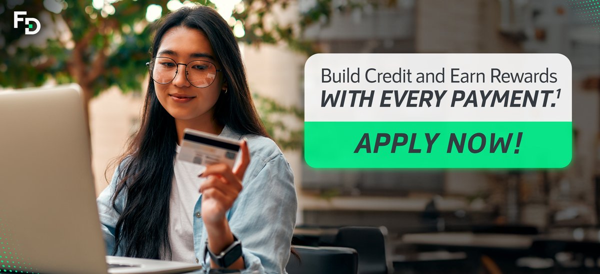 firstdigital_cc's tweet image. Upgrade your credit with First Digital&apos;s 1% Cash Back Rewards!¹ Apply today! zurl.co/AD1u