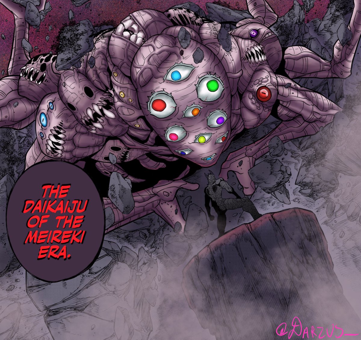 Daikaiju of the Meireki Era 👀

Kaiju No. 8  - Ch. 113

#KaijuNo8 #怪獣8号ファンアート #怪獣8号 #mangacoloring