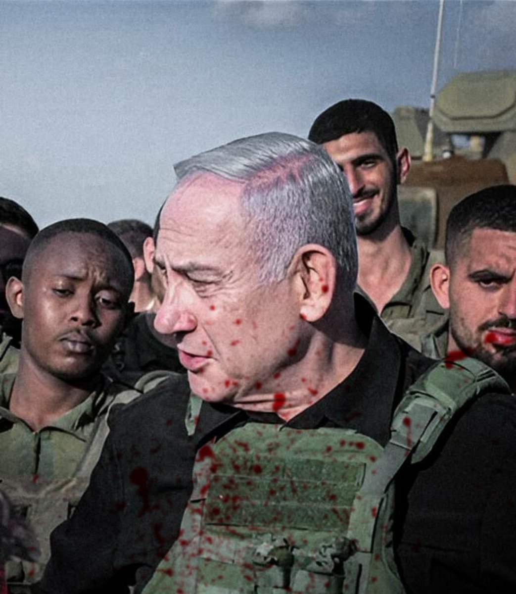أجمع العالم ان هذا النتن ياهو أكبر مجرم وإرهابيي عرفه التاريخ القديم والحديث "نعم - لا" 🇮🇱 !!