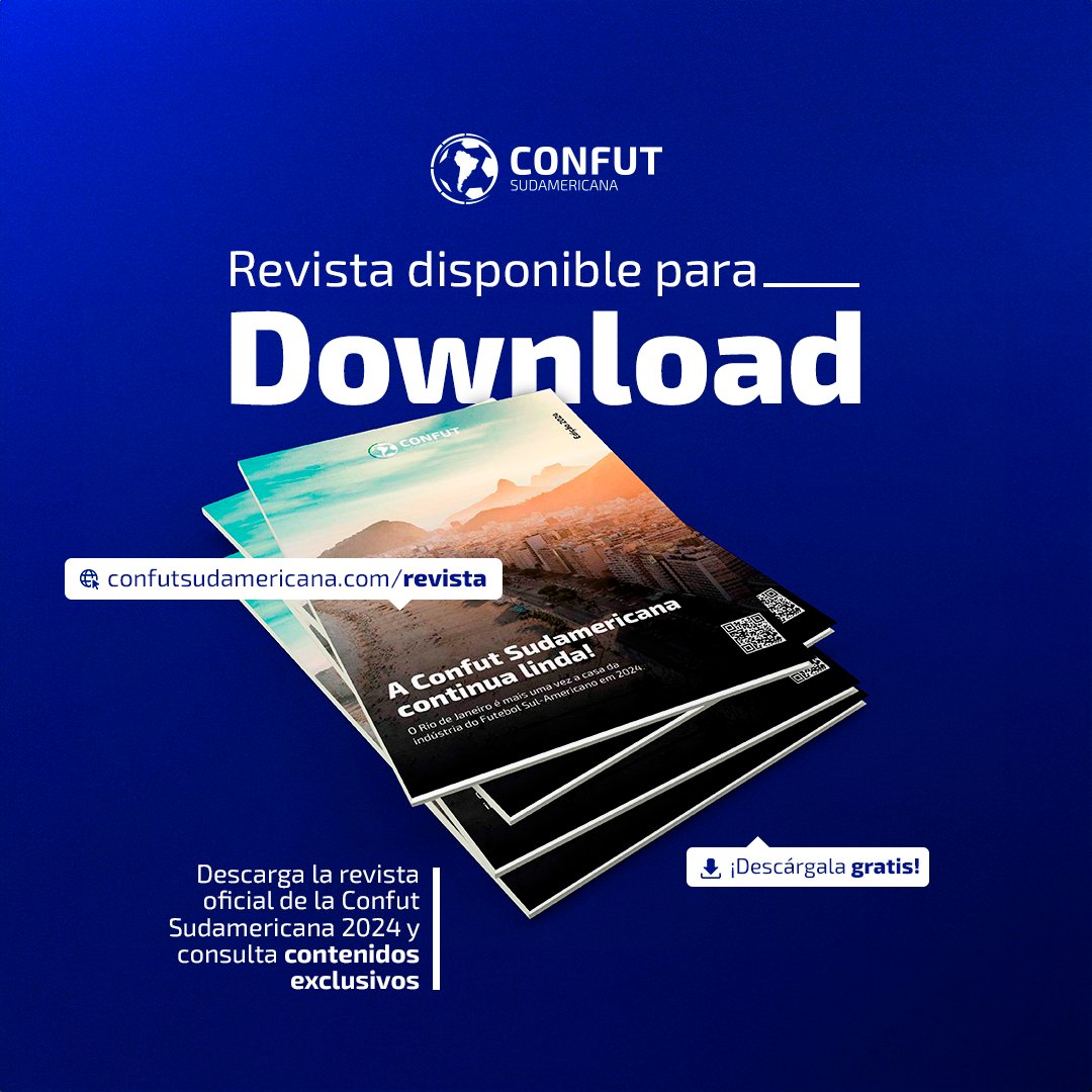 ✅ ¡La revista está disponible para descargar!

La revista oficial de la Confut Sudamericana 2024 ya está disponible para su descarga gratuita en nuestra página web.