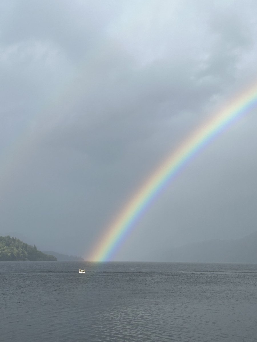 Rainbow over Loch Ness