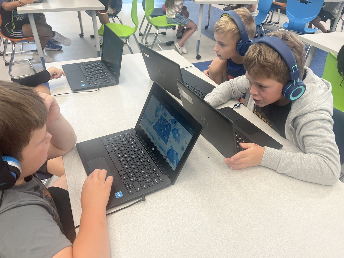Carrie Holloway, Ed.S. (@carriebholloway) on Twitter photo These friends were work in g hard on Kodable in Innovations class today #TMGenius These friends were work in g hard on Kodable in Innovations class today #TMGenius