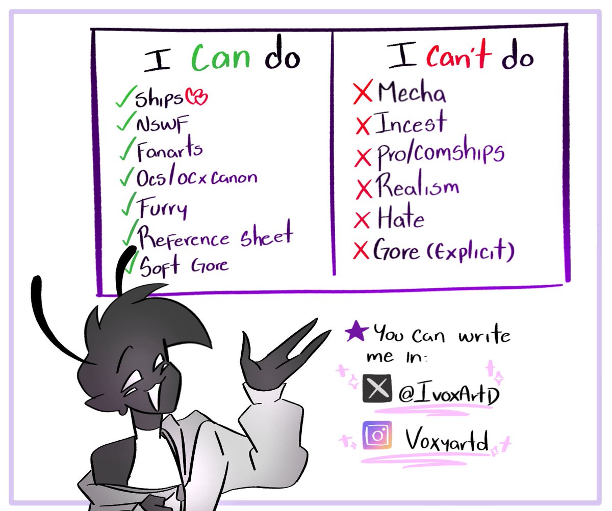 xincest  COMMISSIONS OPEN I finally have open  commissions! For whoever is interested I had planned to open since last  year, but until recently I was able to solve a small problem I had with  Paypal •́⁠ ⁠ ⁠‿⁠ ⁠,⁠•̀ #Commissionopen