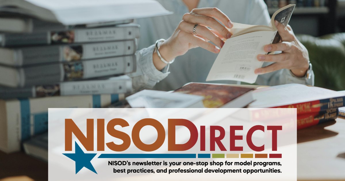 NISODirect, our weekly email newsletter, is your one-stop shop for model programs, best practices, and professional development opportunities. Read more: conta.cc/3X2jlDj #NISOD #NISODirect #HigherEducation #CommunityCollege #TechnicalCollege #NISOD2024VC