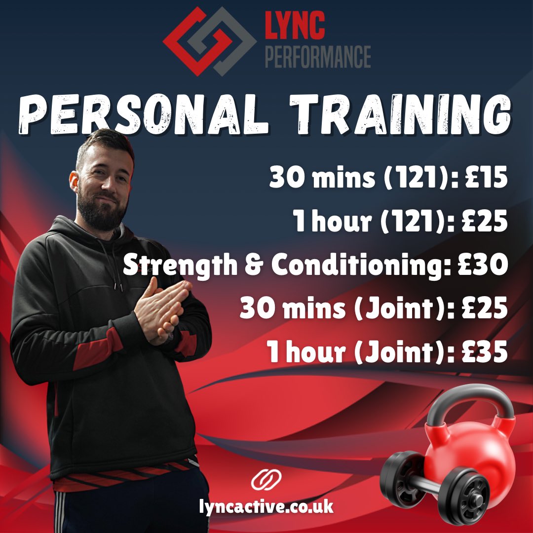 LyncPerformance's tweet image. Build a 𝒔𝒕𝒓𝒐𝒏𝒈𝒆𝒓 you, one rep at a time.🏋🏻‍♂️

Personal Training available here with us at Lync Performance, become the best version of you!

Please get in touch for availability or for more information 📲