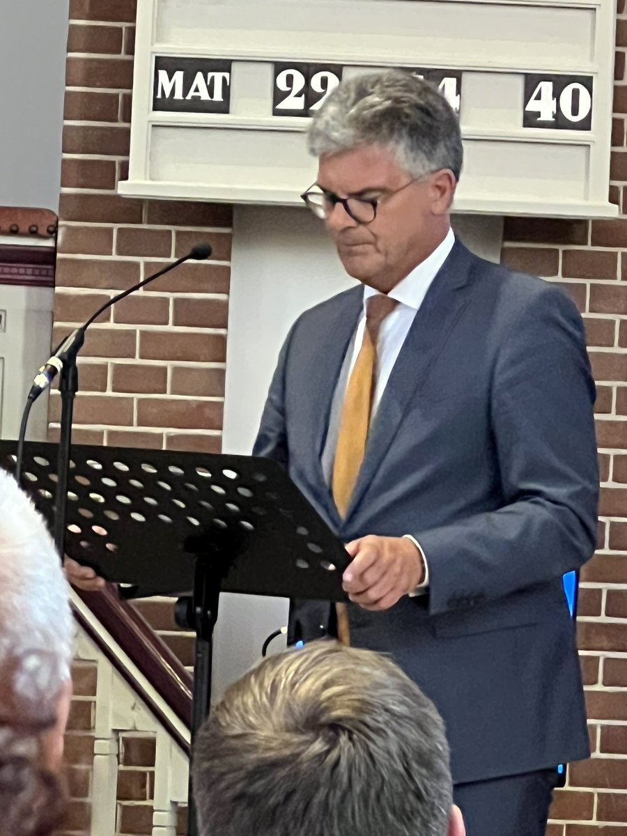 Aanwezig bij het afscheid van collega <a href="/melisvandegroep/">Melis van de Groep</a> in de #gemeentebunschoten die na 18 jaar afscheid neemt als #burgemeester.
Bedankt collega voor onze fijne samenwerking!